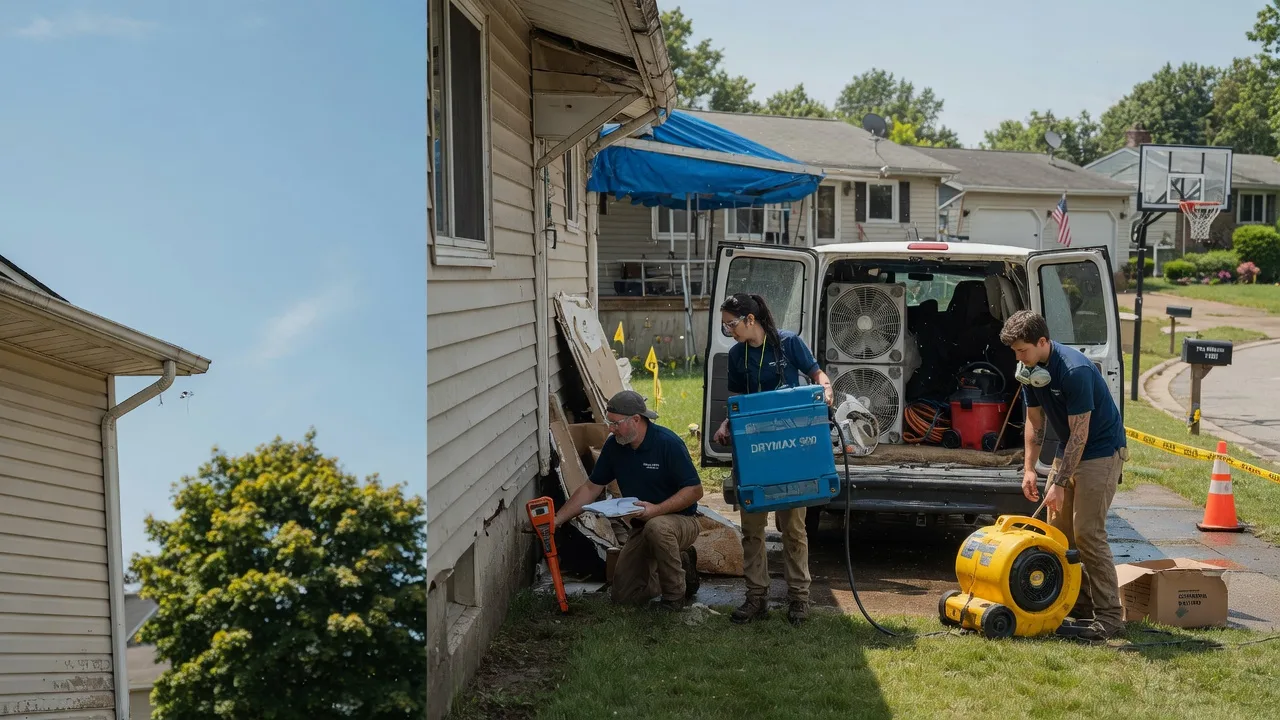 Ceiling Leak Cleanup in Garrett, PA near me
