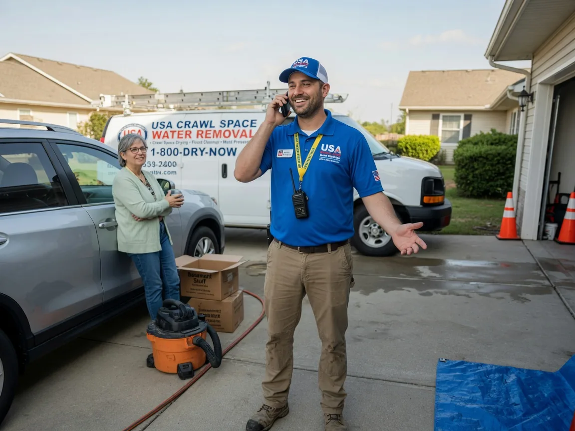 Crawl Space Water Removal Garrett, PA FAQs